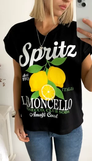 Remera Amplia Manga Rebatible Spritz